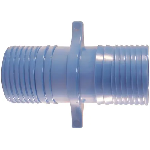 1-1/4 in. x 1-1/4 in. Blue Twister Polypropylene Insert Coupling 1-1/4 in. x 1-1/4 in. Blue Twister Polypropylene Insert Coupling
