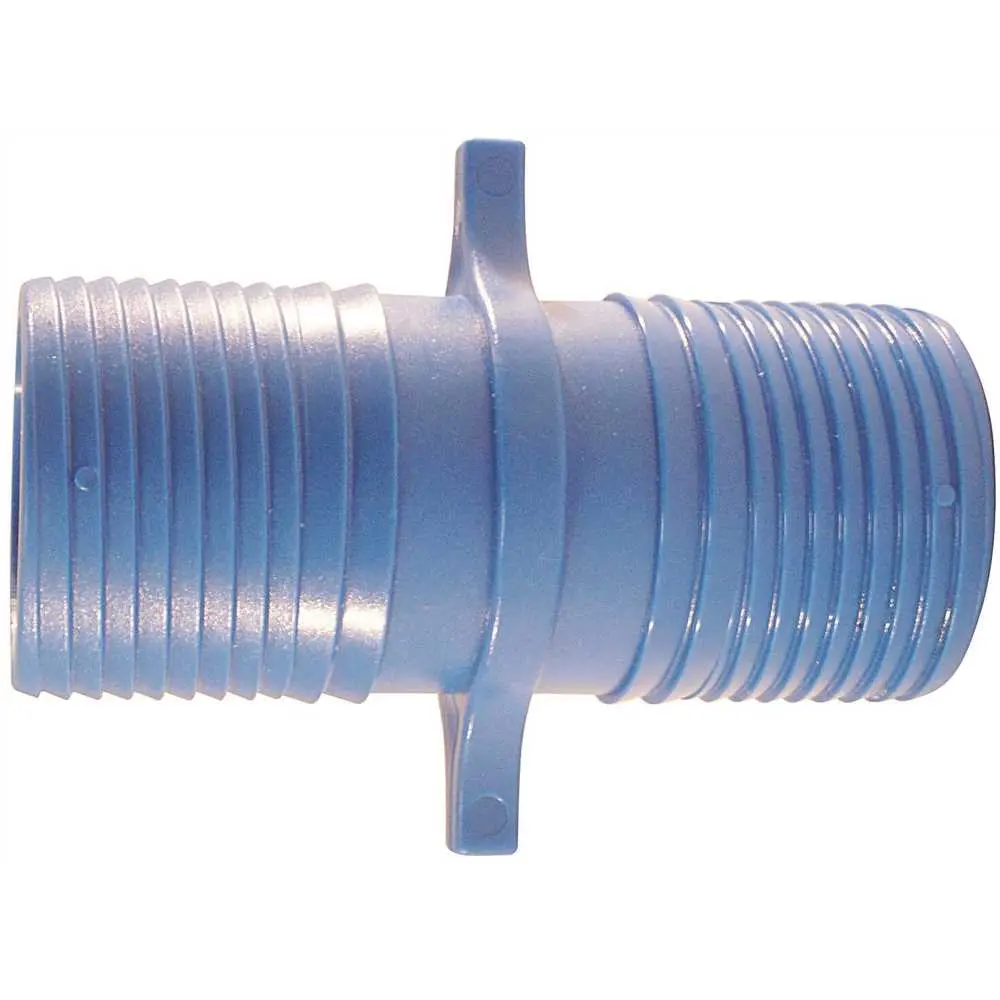 National Brand Alternative 1-1/2 in. Blue Twister Polypropylene Insert Coupling ABTC112 National Brand Alternative 1-1/2 in. Blue Twister Polypropylene Insert Coupling ABTC112