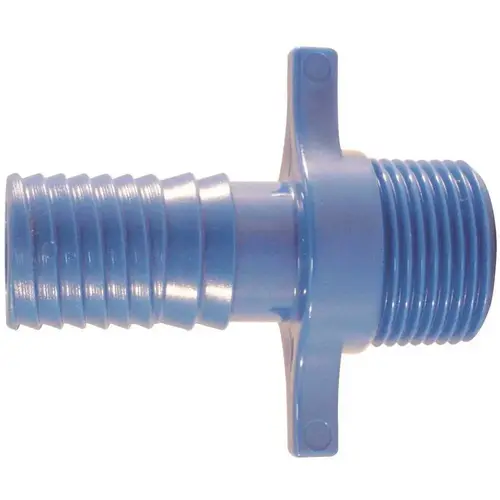 3/4 In. Barb Insert Blue Twister Polypropylene X Mpt Adapter Fitting