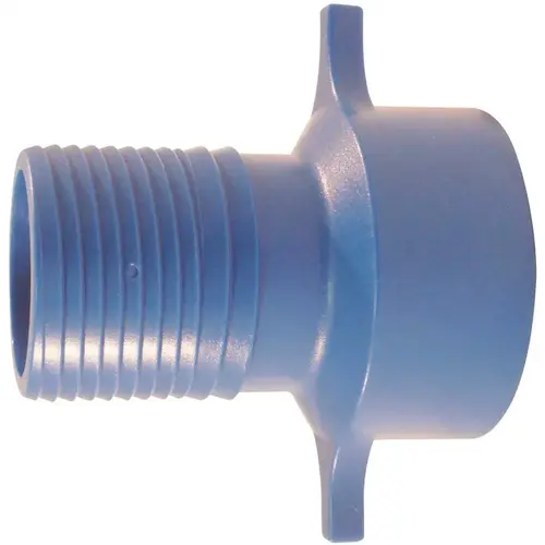1-1/2 in. Polypropylene Blue Twister Insert x FPT