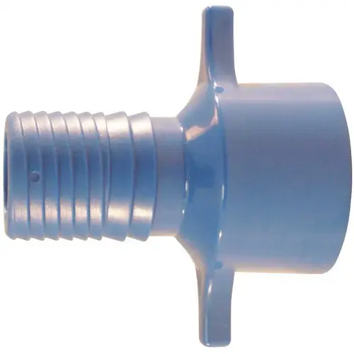 1 In. Barb Insert Blue Twister Polypropylene X Fpt Adapter Fitting