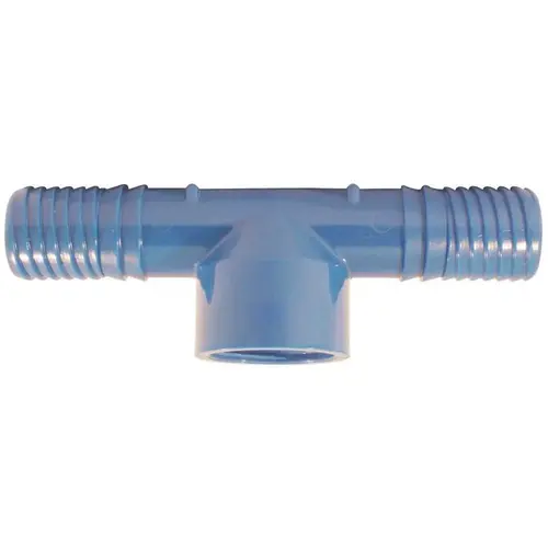 3/4 in. Blue Twister Polypropylene Insert x FPT Tee