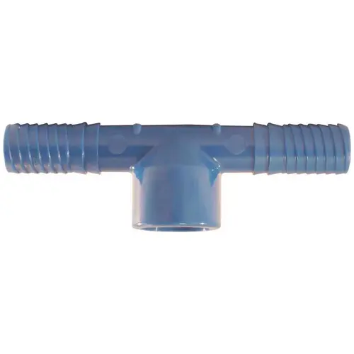 1/2 in. Blue Twister Polypropylene Insert x 3/4 in. FPT Tee
