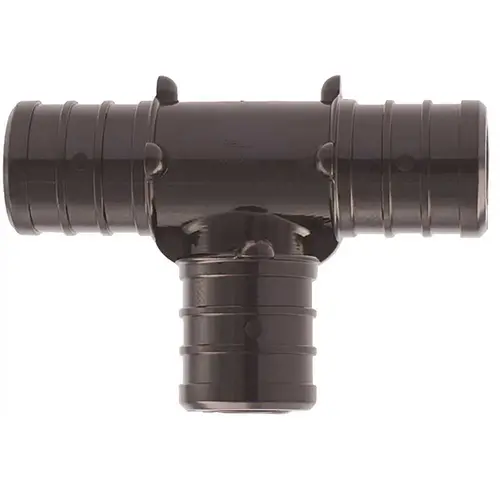 ApolloPEX Series Pipe Tee, 3/4 in, Barb, Poly Alloy, 200 psi Pressure Black - pack of 5 ApolloPEX Series Pipe Tee, 3/4 in, Barb, Poly Alloy, 200 psi Pressure Black - pack of 5