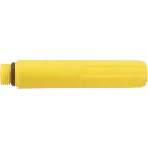 1/2 in. Plastic Male Pipe Thread Shower Test Plug Yellow