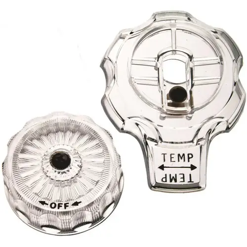 Handles for Mixet Temp and Volume Chrome Handles for Mixet Temp and Volume Chrome