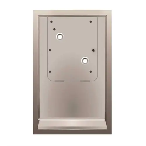 ADA Compliant Recess Kit for the Hemlock Electric Hand Dryer Stainless Steel
