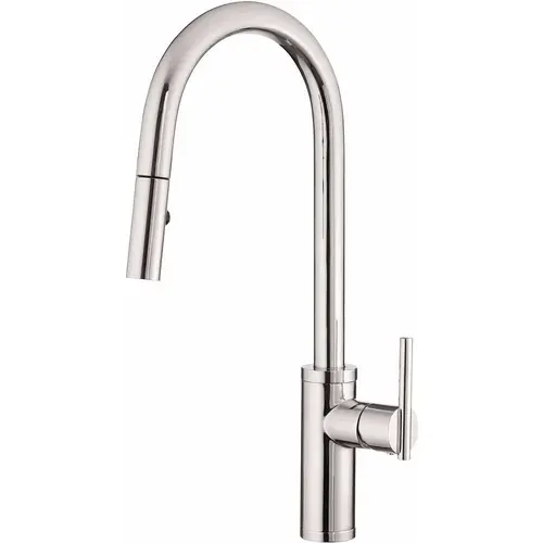 Parma Caf Single-Handle Pull-Down Sprayer Kitchen Faucet in Chrome Parma Caf Single-Handle Pull-Down Sprayer Kitchen Faucet in Chrome