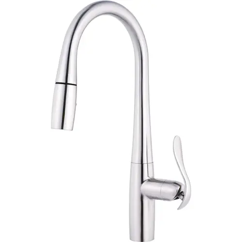 Selene Single-Handle Pull-Down Sprayer Kitchen Faucet in Chrome