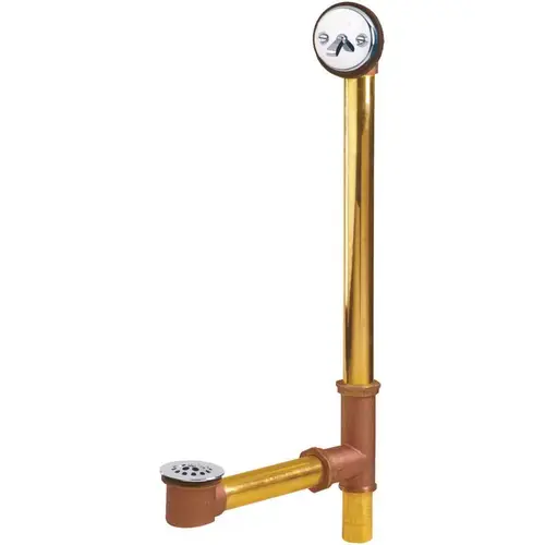 Classics 2-3/4 in. Brass Drain Chrome Classics 2-3/4 in. Brass Drain Chrome