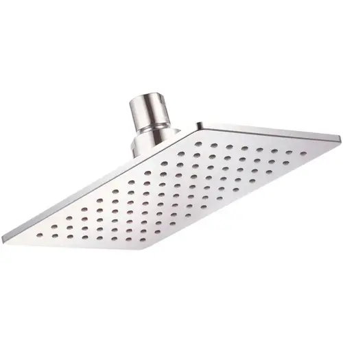 Mono Chic 1-Spray 9.4 in. Rectangle Fixed Showerhead with 1.75 GPM in Chrome Mono Chic 1-Spray 9.4 in. Rectangle Fixed Showerhead with 1.75 GPM in Chrome