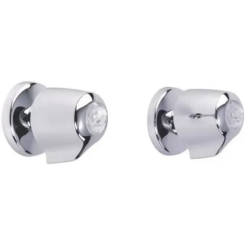 Classics 2h Straight Pattern Trim & Compression Valve/Trim W/ 1/2" Ips Connections & Metal Handles Chrome Classics 2h Straight Pattern Trim & Compression Valve/Trim W/ 1/2" Ips Connections & Metal Handles Chrome