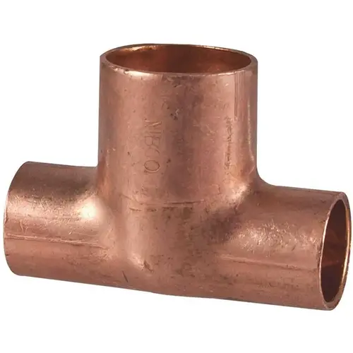 111BH Series Bullhead Pipe Tee, 1/2 x 1/2 x 3/4 in, Sweat, Copper 111BH Series Bullhead Pipe Tee, 1/2 x 1/2 x 3/4 in, Sweat, Copper