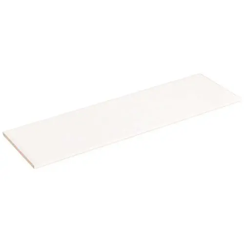 Selectives 48 in. White Laminate Wall Mounted Shelf Selectives 48 in. White Laminate Wall Mounted Shelf