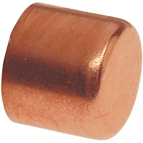 3/4 in. Copper Tube Cap Fitting (50-Jar) - pack of 50 3/4 in. Copper Tube Cap Fitting (50-Jar) - pack of 50