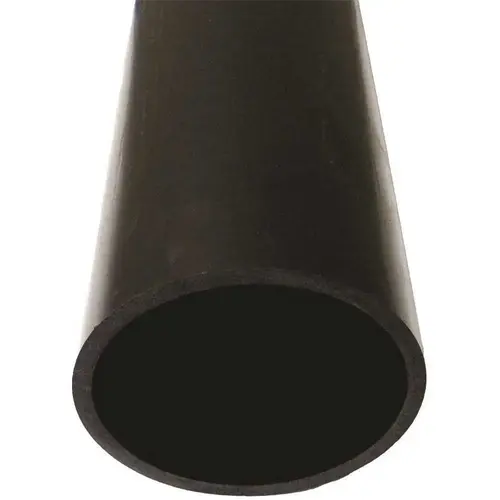 4 in. x 20 ft. ABS Cell Core Pipe Black