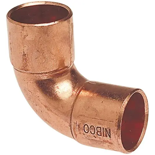 5/8 in. Wrot Copper 90-Degree C x C Intermediate Radius Elbow 5/8 in. Wrot Copper 90-Degree C x C Intermediate Radius Elbow