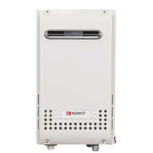 Noritz NR981-OD-LP Outdoor Non-Condensing (Outdoor Vent) 9.8 GPM 199,900 BTU Residential Liquid Propane, Gas Tankless Water Heater Beige/Bisque
