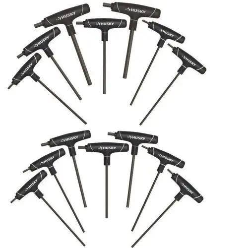 Husky SAE/Metric T-Handle Hex Key Set