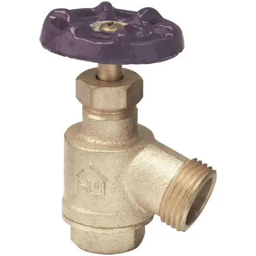 3/4 In. FIP X 3/4 In. Mht Brass Bent Nose Garden Valve 3/4 In. FIP X 3/4 In. Mht Brass Bent Nose Garden Valve