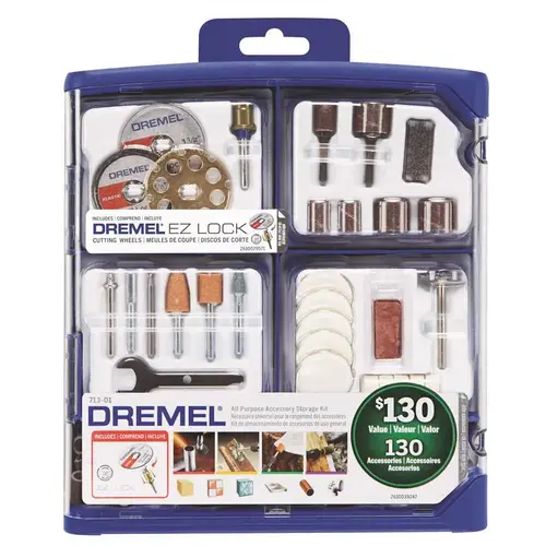Dremel Rotary Tool Accessory Kit (130-Piece) Dremel Rotary Tool Accessory Kit (130-Piece)