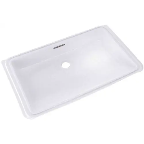 21 in. Rectangular Undermount Bathroom Sink with CeFiONtect in Cotton White 21 in. Rectangular Undermount Bathroom Sink with CeFiONtect in Cotton White