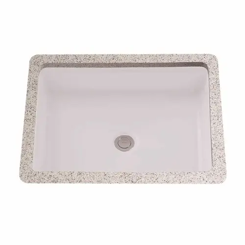 Atherton 17 in. Rectangular Undermount Bathroom Sink in Cotton White Atherton 17 in. Rectangular Undermount Bathroom Sink in Cotton White
