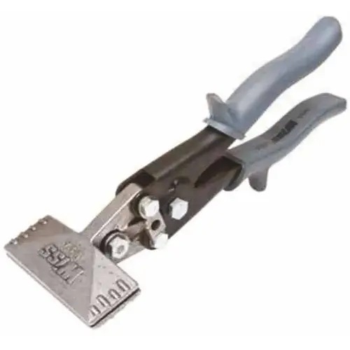 Hand Seamer, 1/4 to 1-1/4 in Sheet, 18 ga Max Sheet Thick, Steel Gray