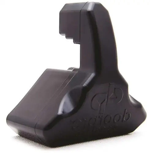 3 in. x 3 in. x 2 in. Black Plastic Commercial Hinge-Based Door Stop ( Units) Satin - pack of 12 3 in. x 3 in. x 2 in. Black Plastic Commercial Hinge-Based Door Stop ( Units) Satin - pack of 12