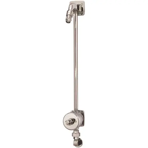 Showeroff Exposed Single-Handle 1-Spray Shower Faucet with Metering Function in Polished Chrome (Valve Included) Showeroff Exposed Single-Handle 1-Spray Shower Faucet with Metering Function in Polished Chrome (Valve Included)