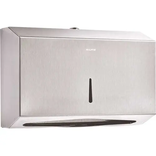 Stainless Steel Brushed C-Fold/Multi-Fold Paper Towel Dispenser