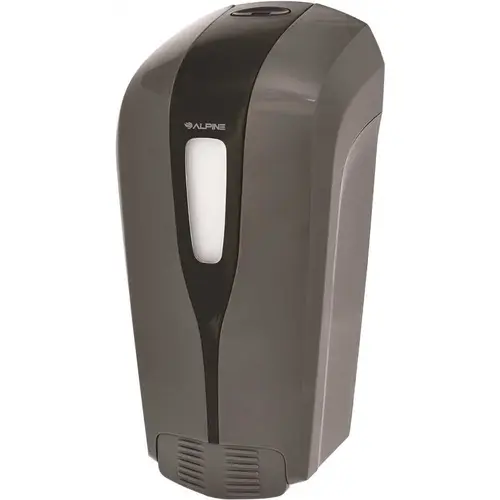Aspen Commercial 475 ml Gray Refillable Manual Liquid Soap Dispenser Aspen Commercial 475 ml Gray Refillable Manual Liquid Soap Dispenser