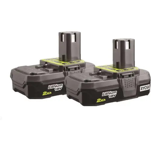 18-Volt ONE+ 2.0 Ah Lithium-Ion Compact Battery Gray 18-Volt ONE+ 2.0 Ah Lithium-Ion Compact Battery Gray