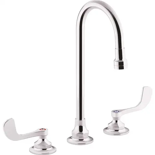 Triton Bowe 0.5 GPM 8 in. Widespread 2-Handle Bathroom Faucet with Laminar Flow in Polished Chrome Triton Bowe 0.5 GPM 8 in. Widespread 2-Handle Bathroom Faucet with Laminar Flow in Polished Chrome
