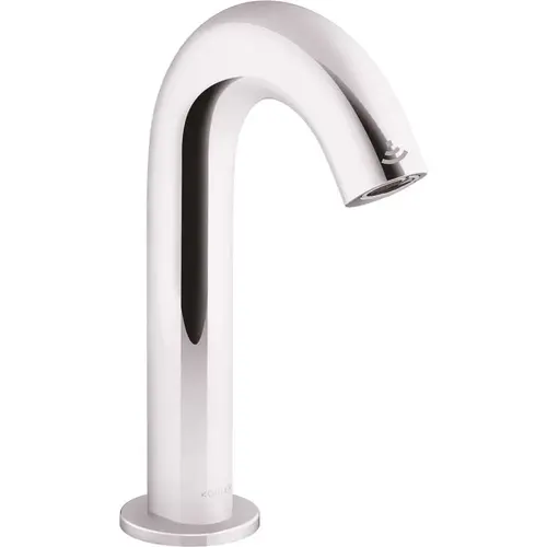 Oblo AC-Powered Single Hole Touchless Bathroom Faucet with Kinesis Sensor Technology in Polished Chrome Oblo AC-Powered Single Hole Touchless Bathroom Faucet with Kinesis Sensor Technology in Polished Chrome