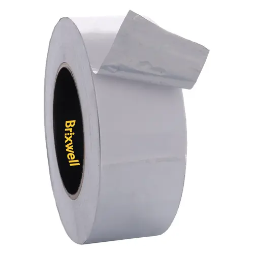 Aluminum Foil Tape 2 Inch x 50 Yards Multi-Purpose Professional Grade Made in USA Silver - pack of 2