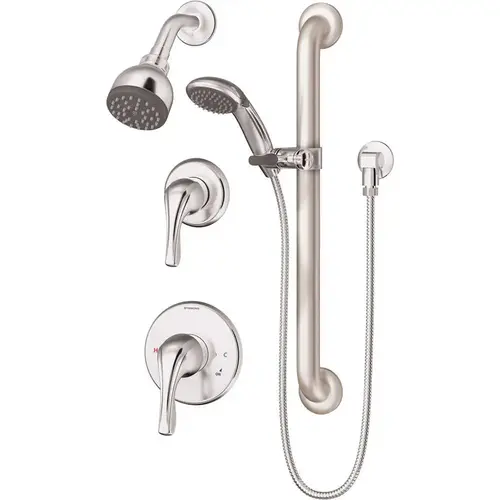 Origins Temptrol 1-Spray Shower/Hand Shower System with Stops in Chrome (Valve Included) Origins Temptrol 1-Spray Shower/Hand Shower System with Stops in Chrome (Valve Included)