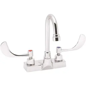 Speakman SC-3084-LD-E Commander 4 in. Centerset 2-Handle Lavatory Faucet in Polished Chrome