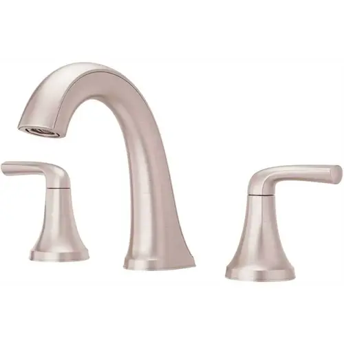 Ladera 8 in. Widespread 2-Handle Bathroom Faucet in Spot Defense Brushed Nickel Ladera 8 in. Widespread 2-Handle Bathroom Faucet in Spot Defense Brushed Nickel