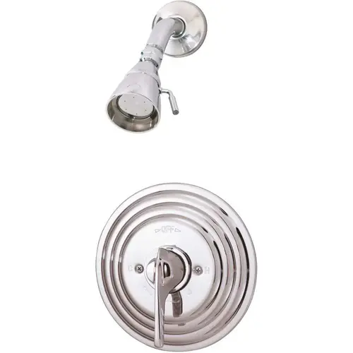 Temptrol Commercial 1-Handle 1 Spray Shower Faucet with Stops in Chrome (Valve Included) Temptrol Commercial 1-Handle 1 Spray Shower Faucet with Stops in Chrome (Valve Included)