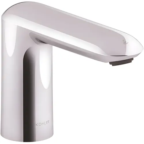 Kumin AC Powered Single Hole Touchless Bathroom Faucet with Kinesis Sensor Technology in Polished Chrome Kumin AC Powered Single Hole Touchless Bathroom Faucet with Kinesis Sensor Technology in Polished Chrome