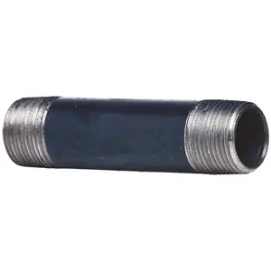 B&K 580-001 Southland 1/8 in. Close Black Steel Nipple