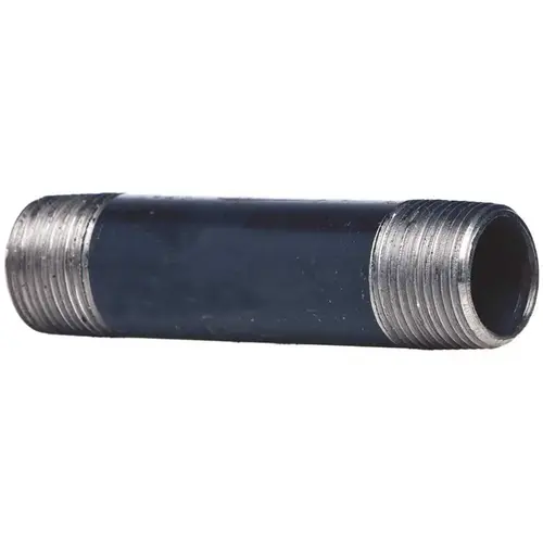 Southland 1/8 in. Close Black Steel Nipple