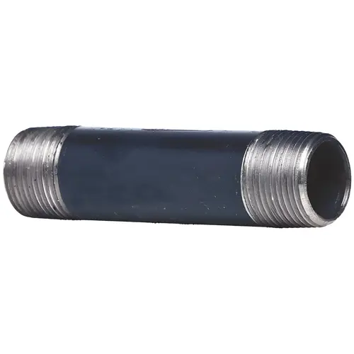 Southland 1-1/4 in. x 10 in. Black Steel Nipple Southland 1-1/4 in. x 10 in. Black Steel Nipple