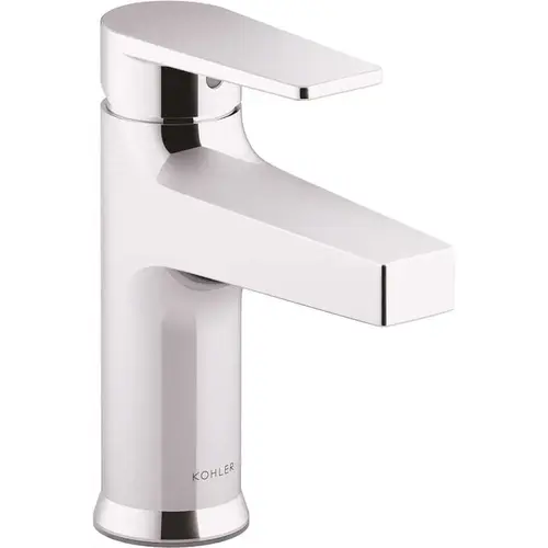 Taut Single Hole Single-Handle Bathroom Faucet with Grid Drain in Polished Chrome Taut Single Hole Single-Handle Bathroom Faucet with Grid Drain in Polished Chrome