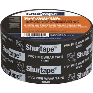 Shurtape 104779 Shurtape PW 100 Black Printed 2 in. x 33.3 yds. Item