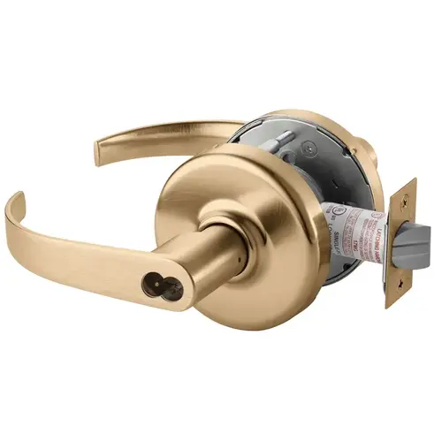 Cylindrical Lock Satin Bronze Clear Coated Cylindrical Lock Satin Bronze Clear Coated