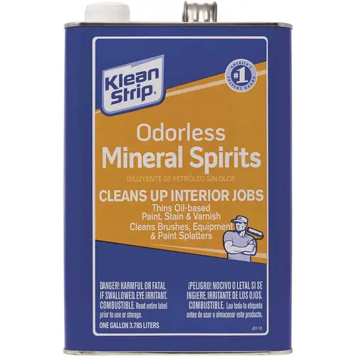 Odorless Mineral Spirits - Metal Container - 1 Gallon