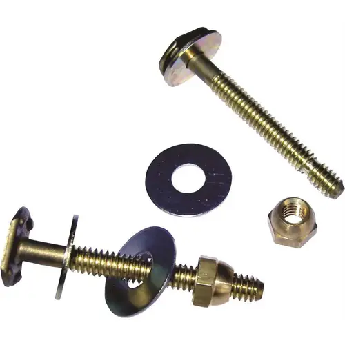 Toilet Closet Bolt, Brass Beige