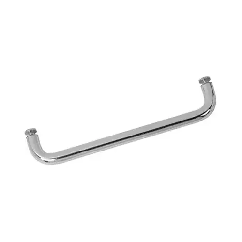 26 Inches Center To Center Standard Tubular Shower Towel Bar Single Mount Without Washers Gloss White 26 Inches Center To Center Standard Tubular Shower Towel Bar Single Mount Without Washers Gloss White